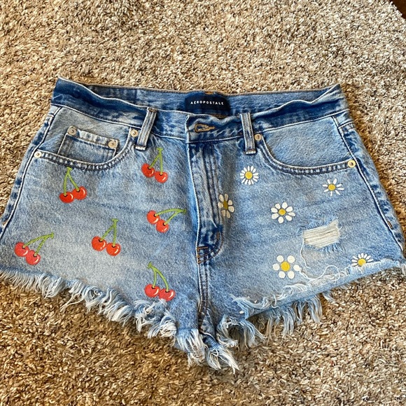 Aeropostale Pants - Vintage High Rise Shorty Jean Shorts Size 10